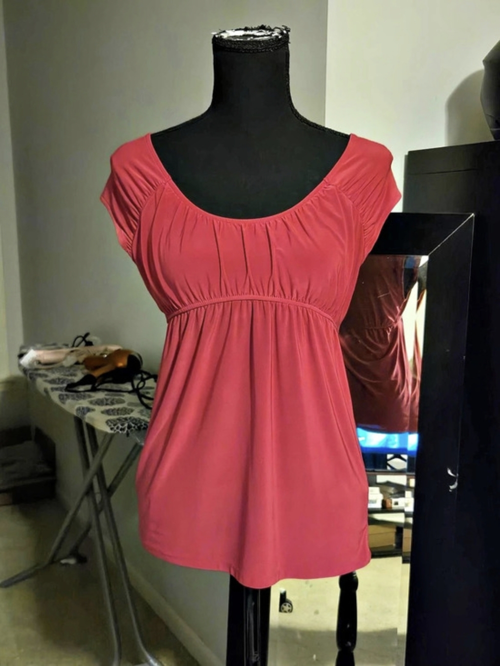 Pink Short Sleeve Top